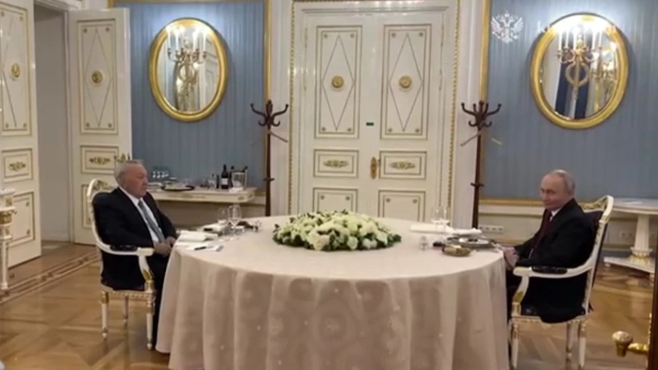 A Meeting Between Putin and Nazarbayev Took Place in the Kremlin