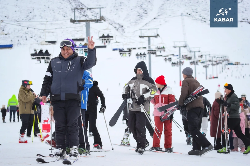 Вблизи Бишкека состоялось открытие зимнего турсезона