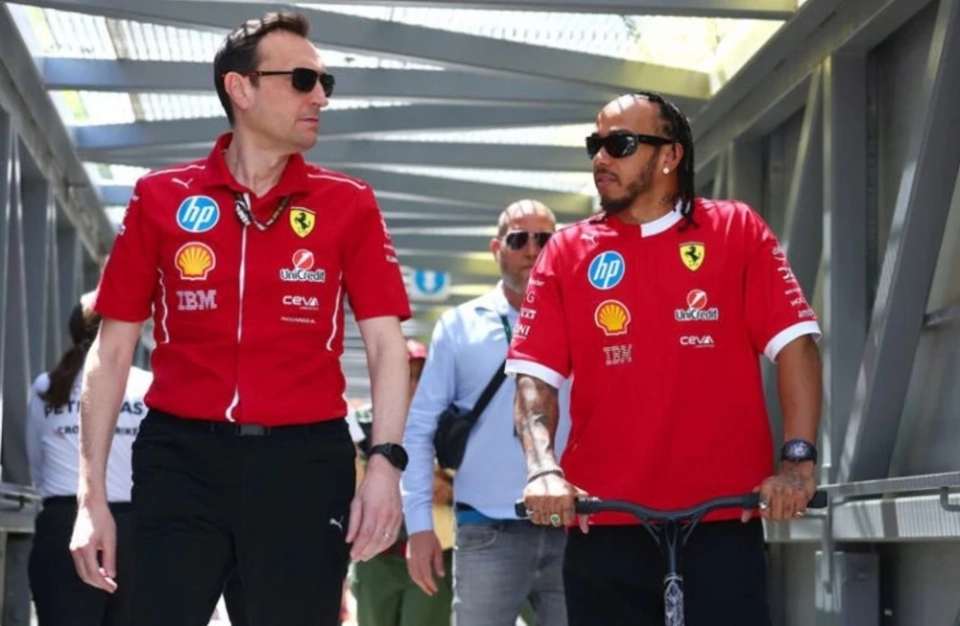 Hamilton will continue to work with Ferrari and engineer Adami in 2026