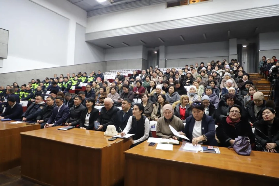 The GKNB held a meeting in Talas after the incident involving schoolchildren