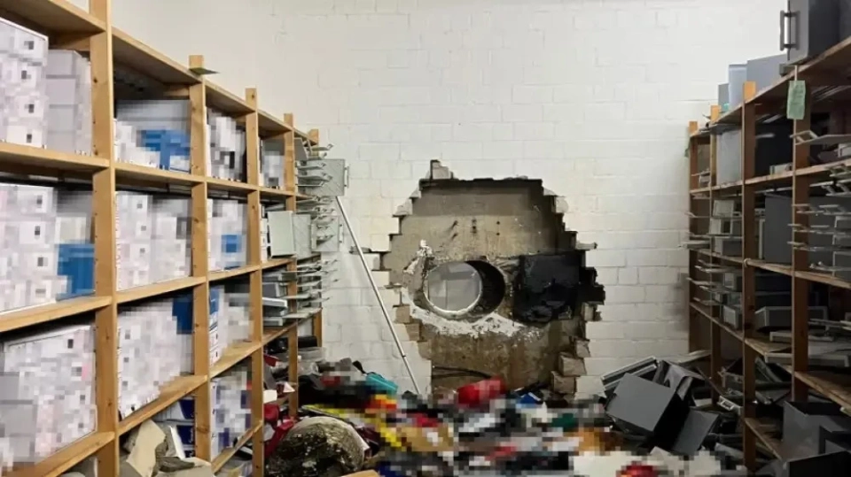 In Germany, a bank vault has been robbed: damage is estimated in the tens of millions of euros
