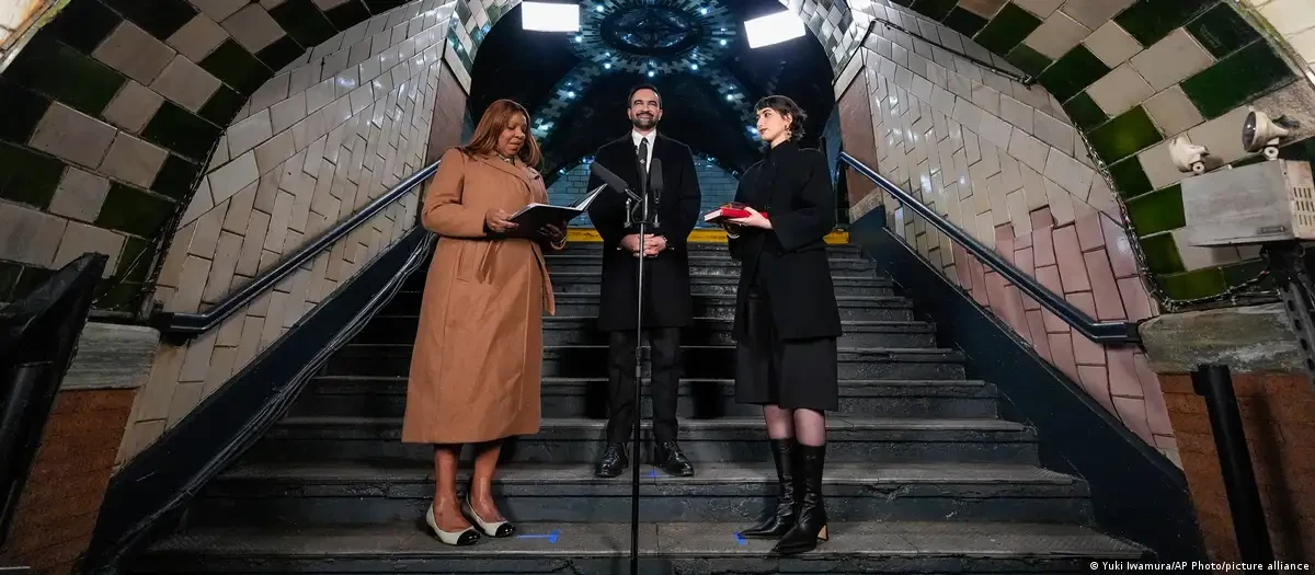 Zokhran Mamdani took office as the Mayor of New York, swearing on the Quran