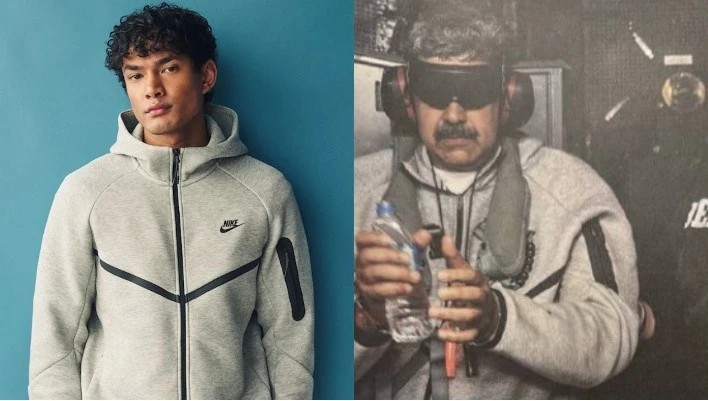 Продажи костюма Nike резко выросли после фото задержанного Мадуро в аналогичной одежде