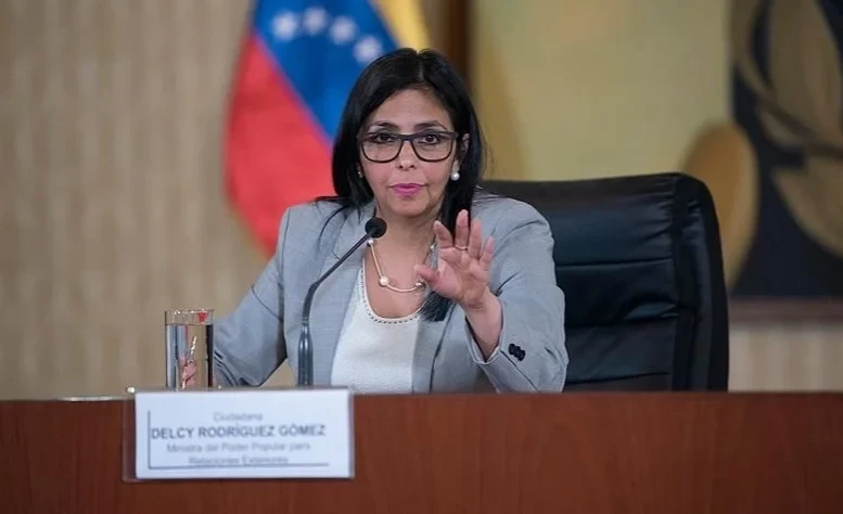 Delsy Rodriguez took the oath as interim president of Venezuela