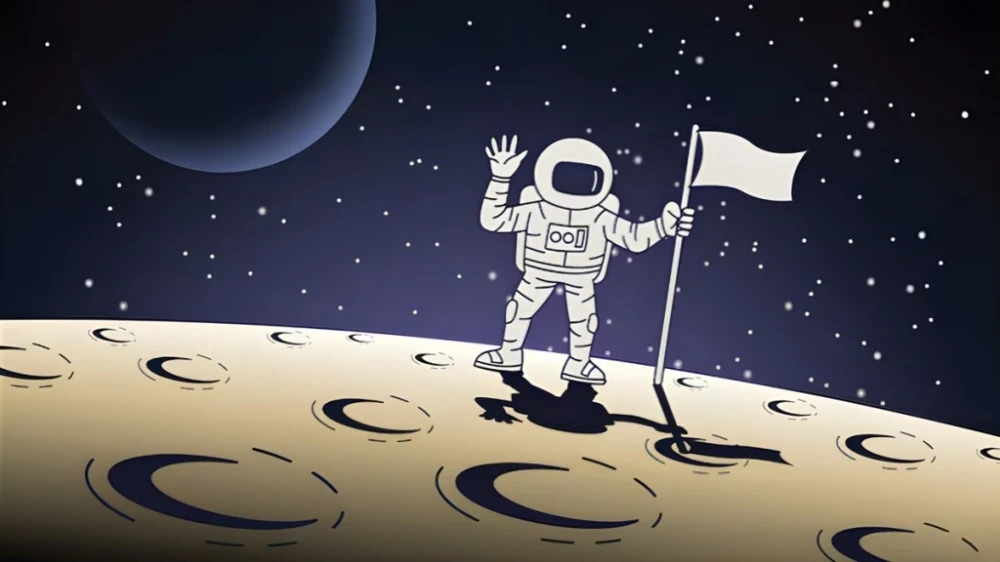 China may surpass the USA in landing on a moon.