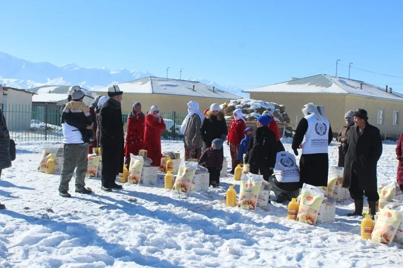A charity event for Pamir Kyrgyz was held in the Osh region