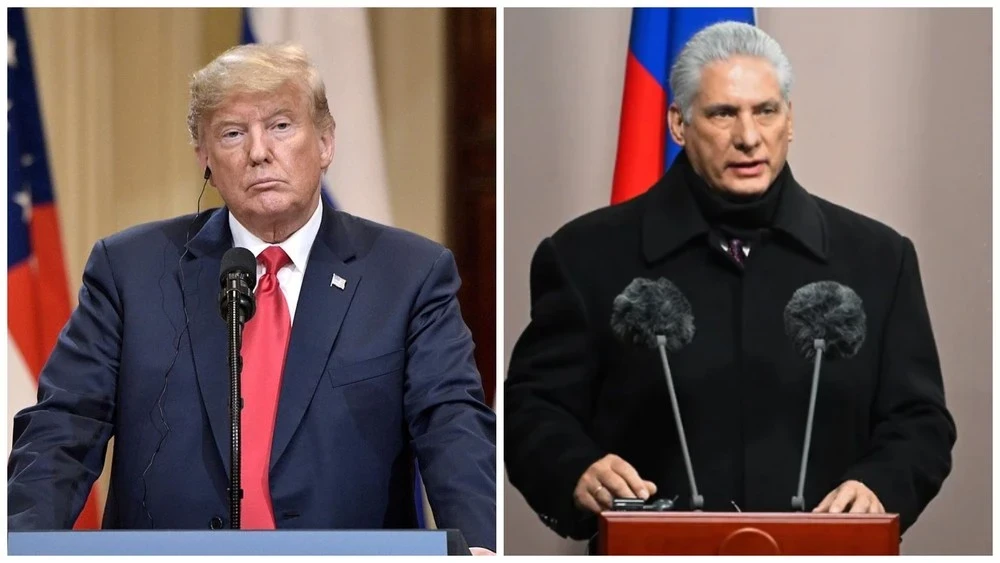 Trump stated that Cuba will no longer receive oil and money from Venezuela. The President of Cuba declared readiness to confront the USA.