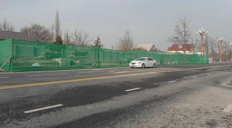 In Bishkek, a section of Chingiz Aitmatov Avenue has been opened for traffic.