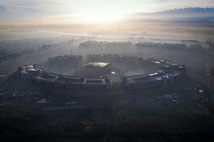 The New Osh Market and Western Bus Station are being prepared for launch before the SCO Summit