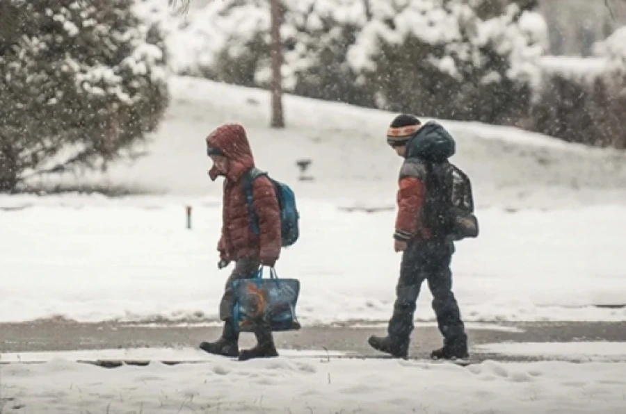 Мороздор -48 градуска чейин. Нарын районунда жана Суусамырда мектептер жабылды