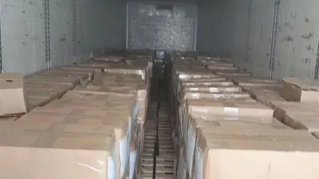 More than 8 tons of frozen dumplings from Kyrgyzstan were not allowed into Russia