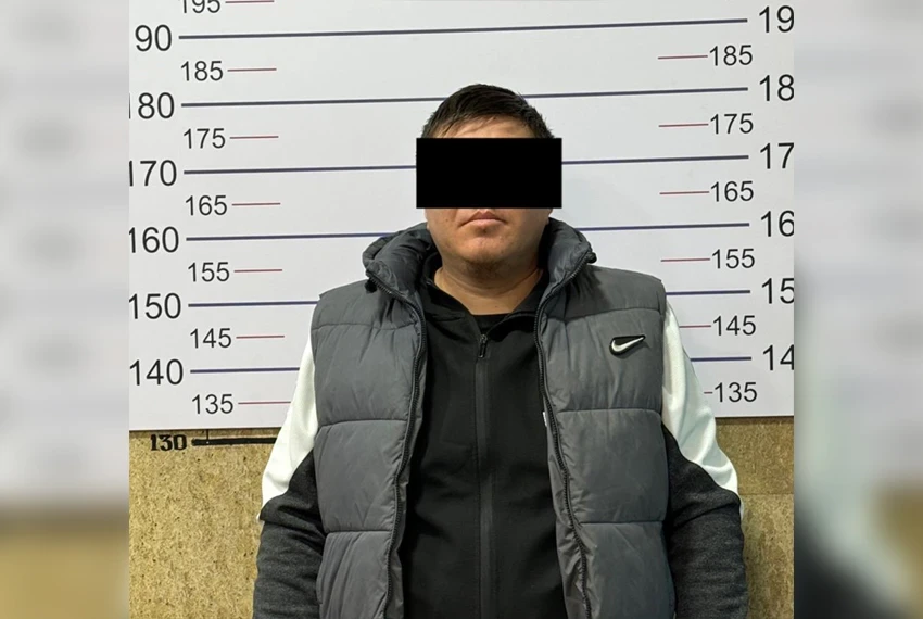 A man threatening with a gun during a road conflict was detained in Bishkek