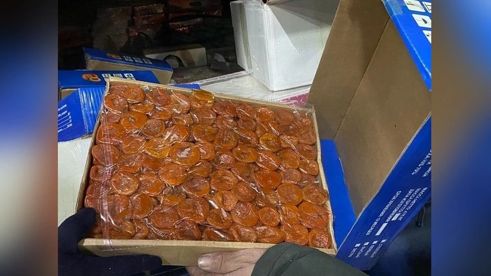 Монголиянын жараны РФдан 75 кг кургак жемиш жана жемиш-жаңгак аралашмасын алып чыгууга аракет кылган