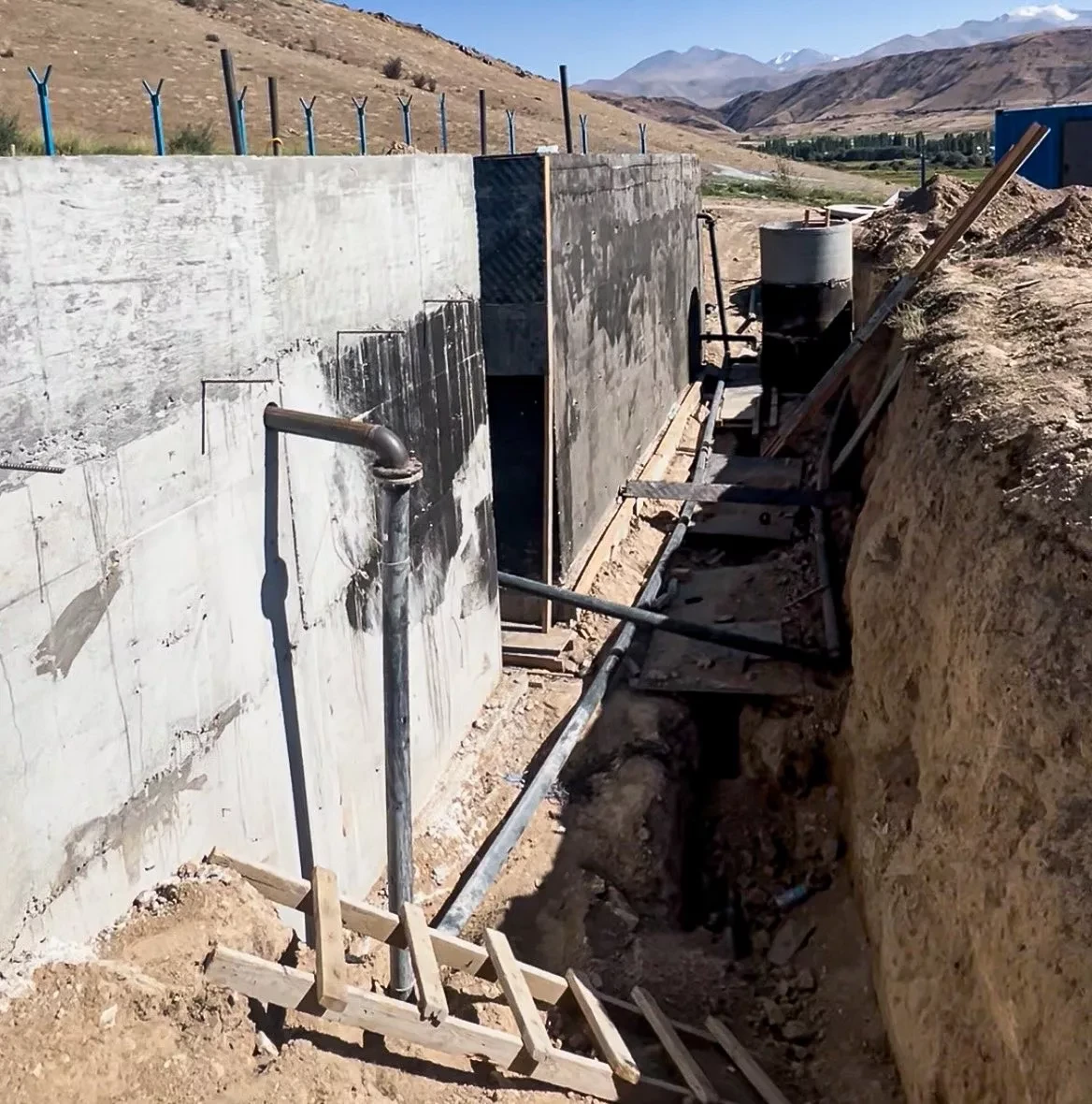 In the Talas Region, a company was fined for violations during the construction of a drinking water supply system.