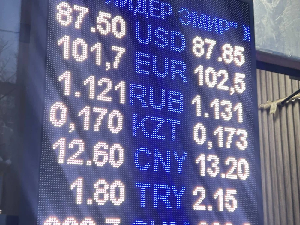 Валютанын курсу Моссоветте 19-январда: евро баасын өзгөрттү