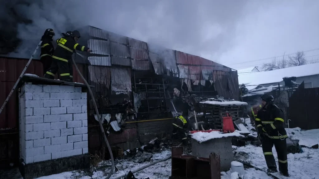 Major fire at a car service station in Bishkek has been localized