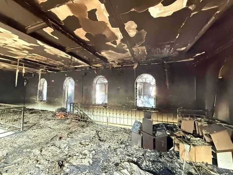 Бишкекте мечитте чыккан өрт өчүрүлдү