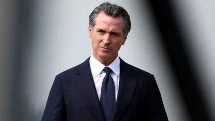 California Governor Newsom called American and European leaders "pathetic" for not challenging Trump.