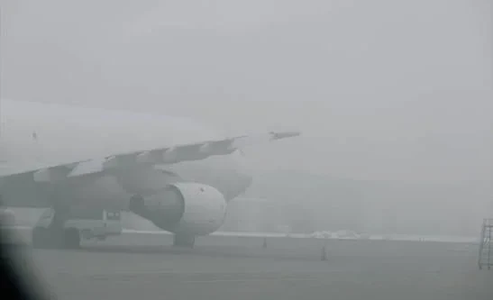 Flights Delayed at Manas Airport