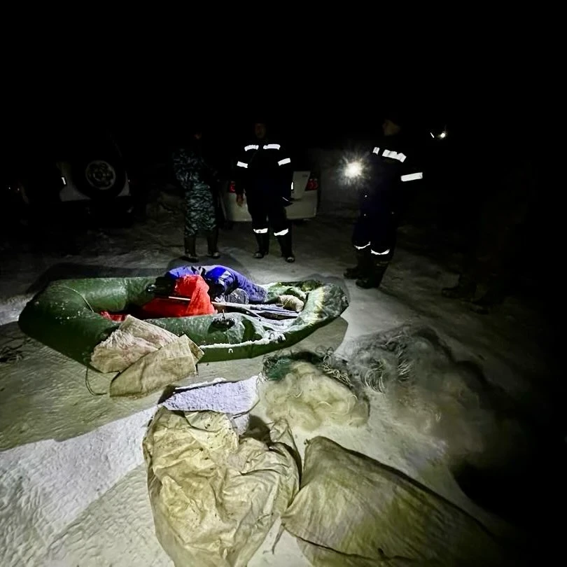 Thermal Imaging Camera Reveals Poachers: Offenders Detained at Issyk-Kul at Night