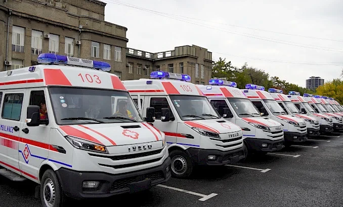40 New Vehicles Planned for the Bishkek Emergency Medical Center