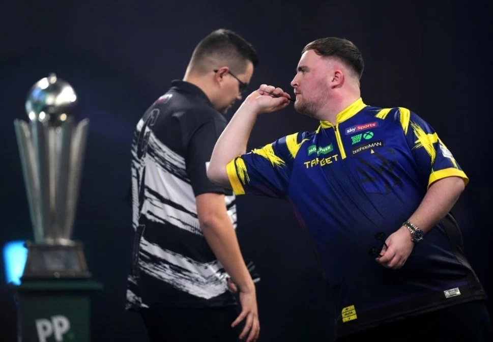 Luke Littler and Jan van Veen will clash again in the title battle