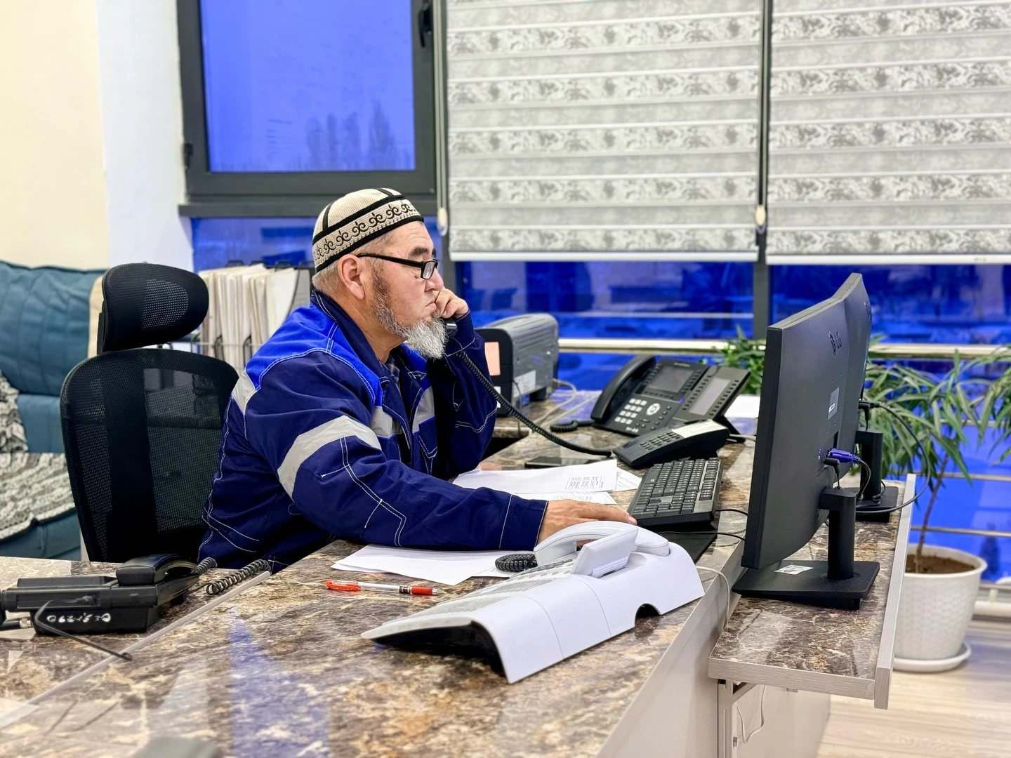 Energy workers in the Batken region are operating in enhanced mode due to the frost.