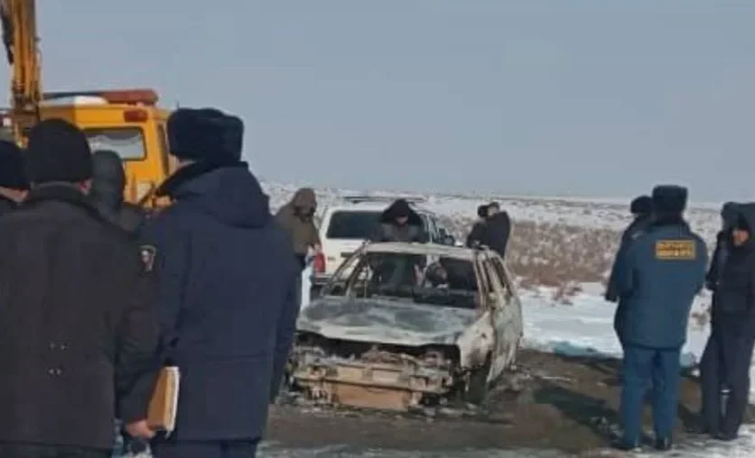 Жигит менен кыздын денелери күйгөн унаадан табылды. «Убуу» беренеси боюнча кылмыш иши козголду.