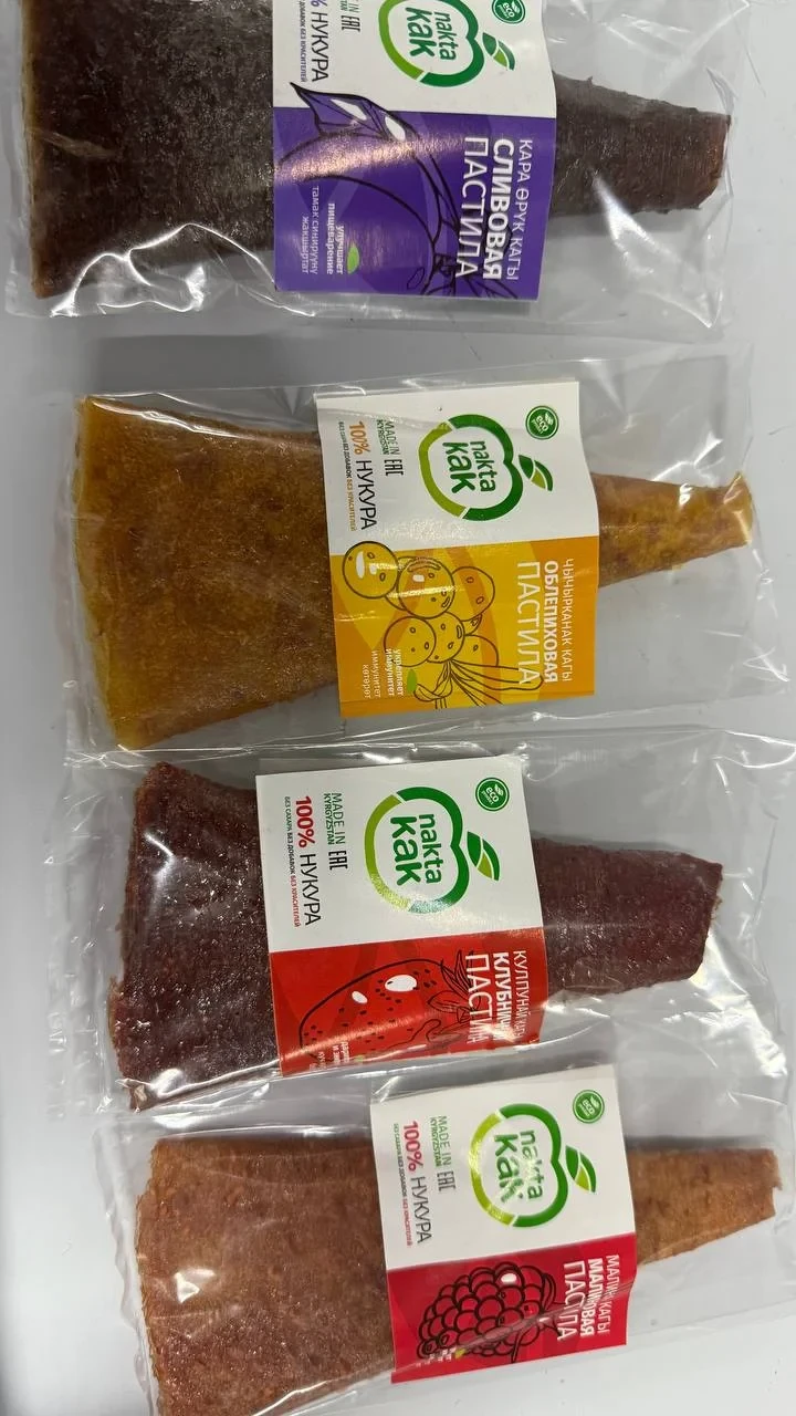 In the Sokuluk District, plans are underway to expand the production of fruit pastille