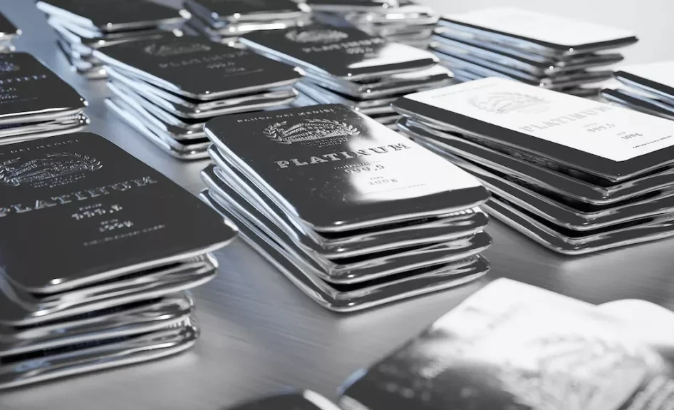 The price of platinum exceeded $2,900