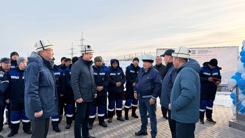 Энергетикам Оша построили новое здание и обновили автопарк