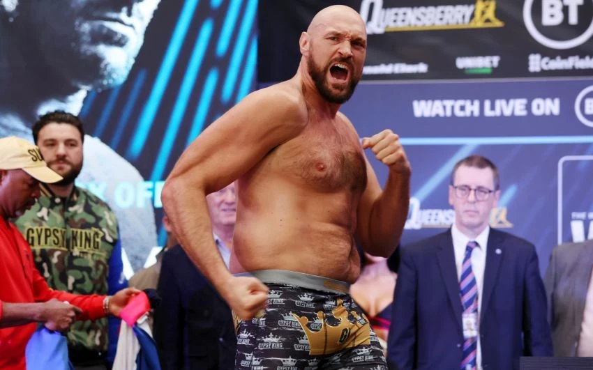 Tyson Fury explained his defeats to Usyk as "politics"