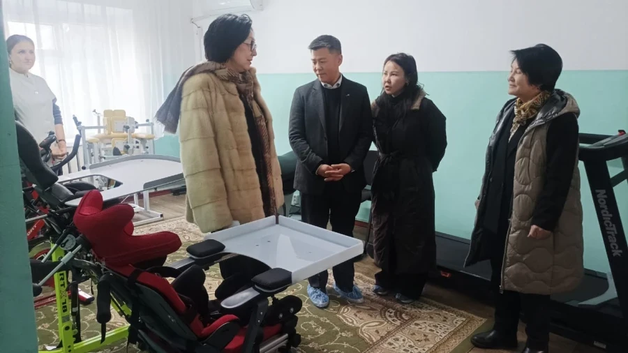 International Organization Delivered Equipment for the Rehabilitation of Children with Disabilities