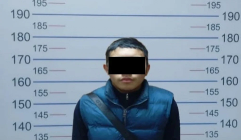 Theft occurred at the mosque in Bishkek. Suspect detained.