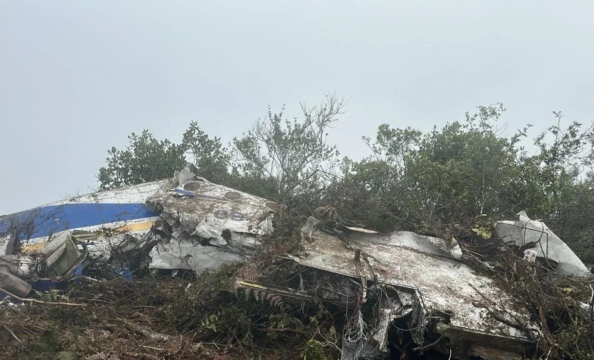 A passenger plane has crashed in Colombia
