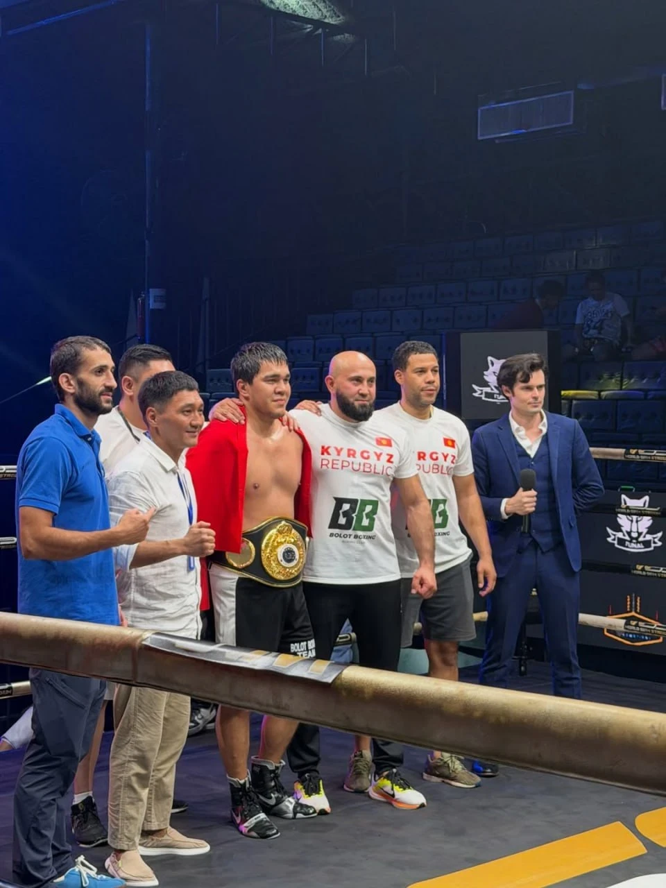 Kyrgyzstani Nurbek Valizhonov became the Asian champion in professional boxing