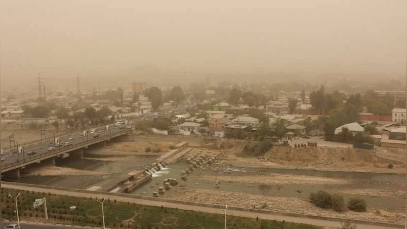 Dust storms in Tajikistan lasted a total of 7 months in 2025