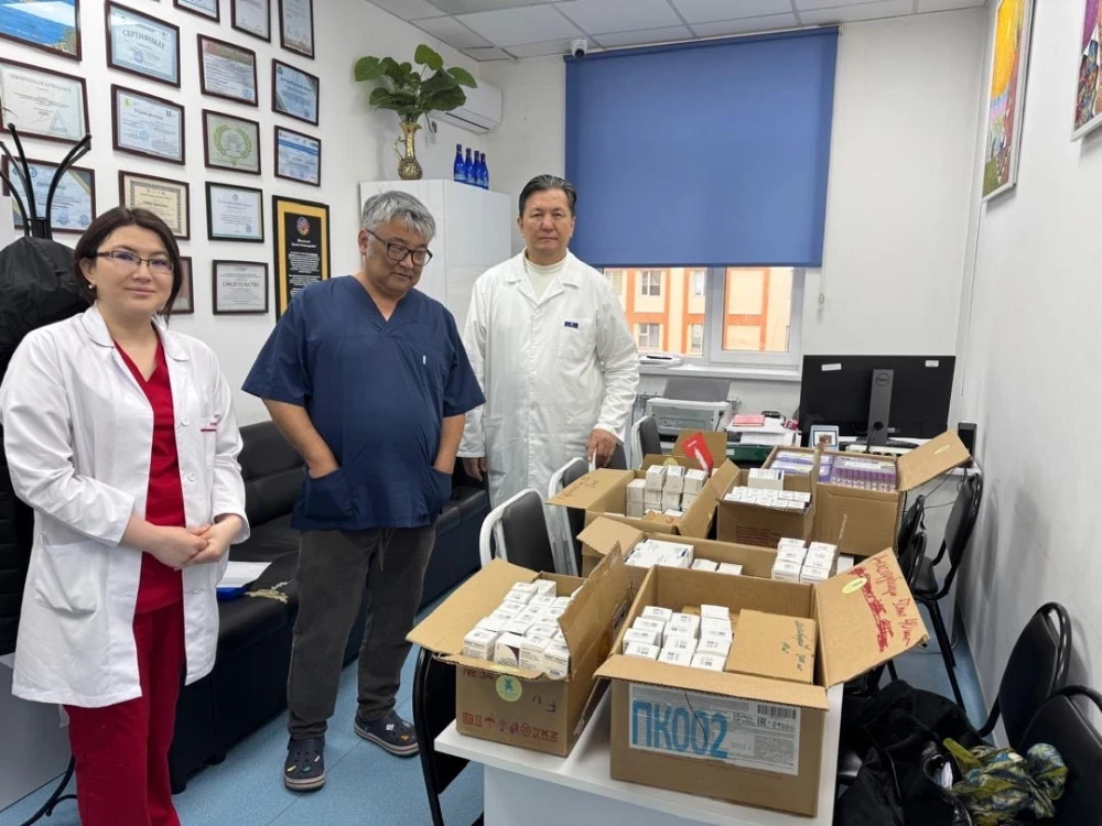 In Bishkek and Osh, medications for pediatric oncology worth 1.6 million soms were delivered