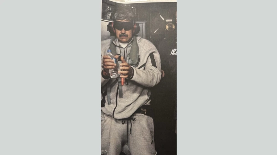 Trump published a photo of captured Maduro