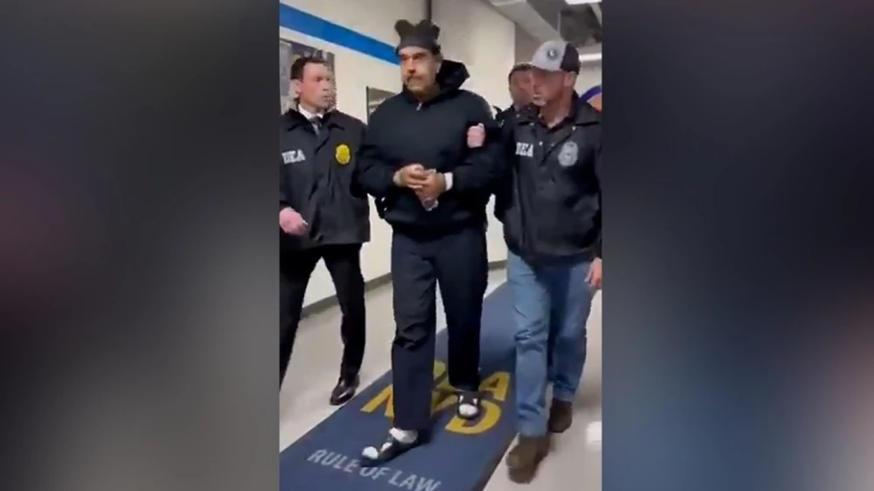 Venezuelan President Nicolás Maduro Taken to Detention Center in Brooklyn
