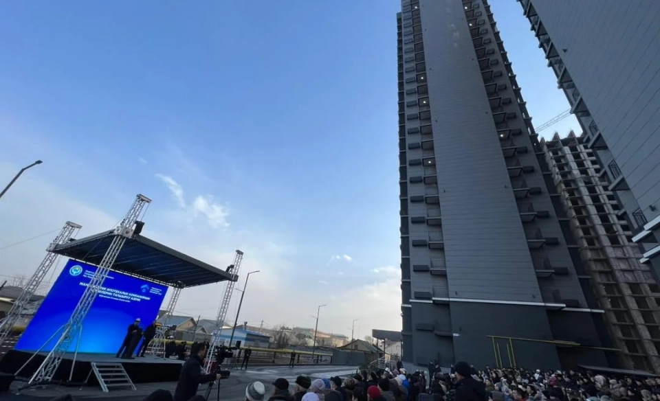 Residents of the capital received much-anticipated apartments from GIK today