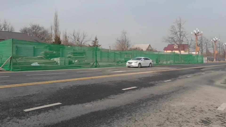 A section of Ch. Aitmatov Avenue opened for traffic in Bishkek