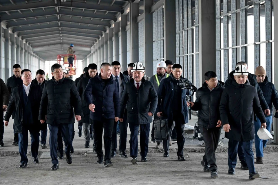 Kasymaiev inspected the construction of the largest infrastructure projects in the capital