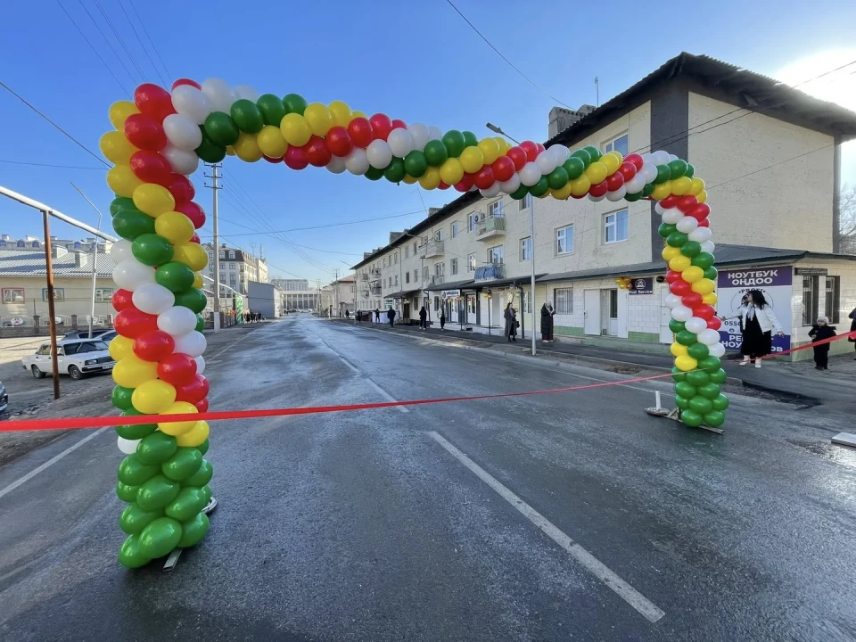 Ошто капиталдык ремонттон кийин көчөлөрдүн бирин ачышты