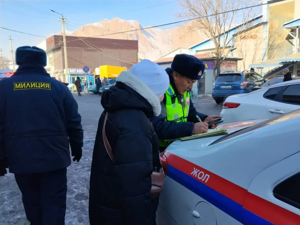 В Нарынской области за нарушение ПДД взыскано штрафов почти на 30 млн сомов