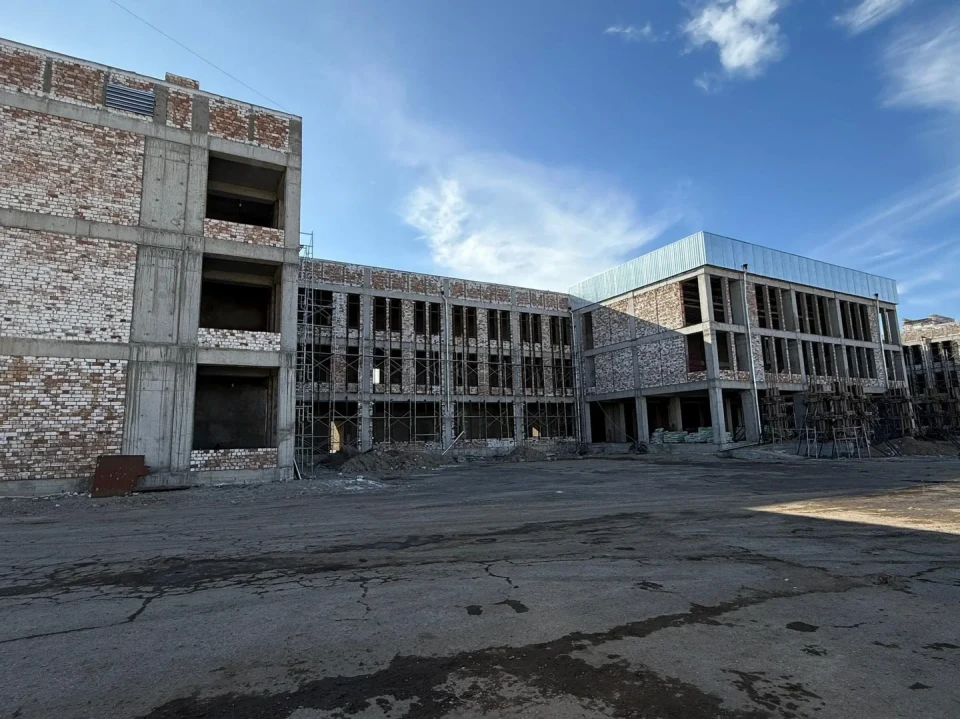 In Talas, the "Akyilman" lyceum for 920 students is being built