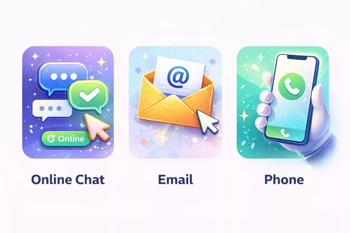 Ways to Contact Pinko Support: Online Chat, Email, and Phone