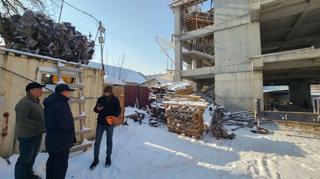 In Bishkek, a construction company was fined for building a medical center with violations