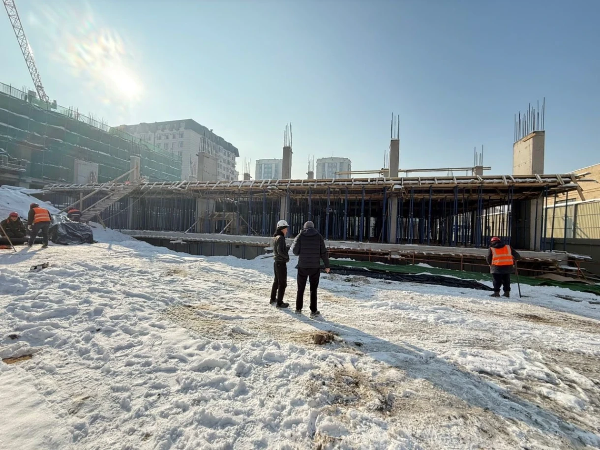 In Bishkek, the company "Bina Group" was fined for violations at a construction site