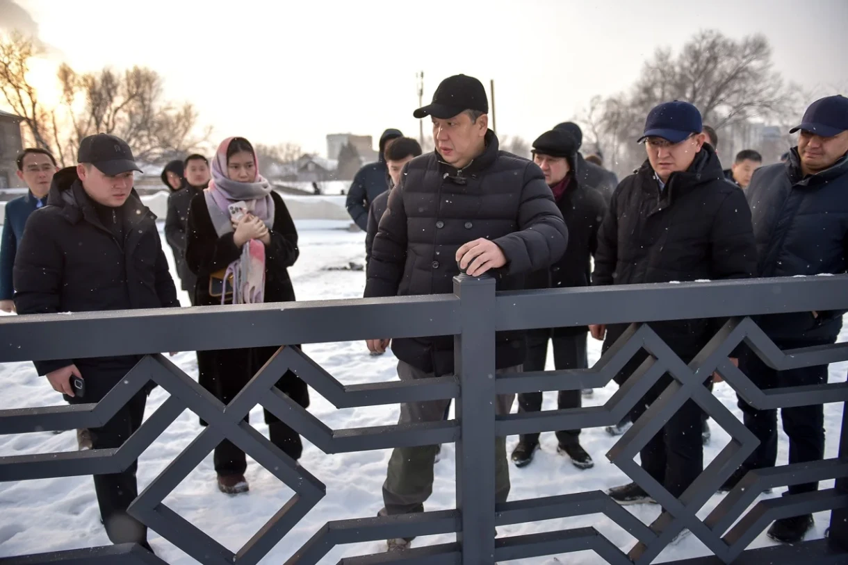 Строительство көпүрө Жибек-Жолу боюнча. Бишкектин мэри подрядчыны алмаштырууну тапшырды